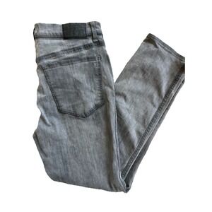 Madewell Womens Size 29 P High Rise‎ Gray Washed Jeans Gray Pockets Stretch 29P